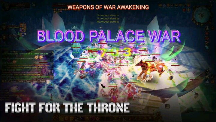 Blood Palace War - Weapons of war awakening