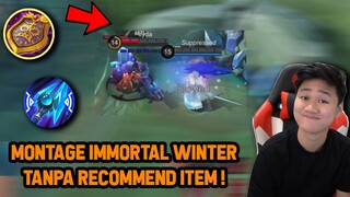 LANCELOT JEJE OUTPLAY MUSUH MONTAGE IMMORTAL WINTER TANPA RECOMMEND ITEM ! - Mobile Legends