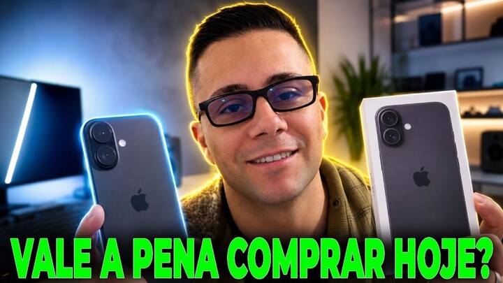 COMPREI O iPHONE 16! Me Arrependi ou Vale a Pena em 2026
