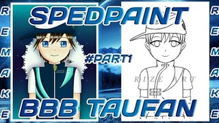 Speedpaint Boboiboy Taufan Part 1 [Remake Art]