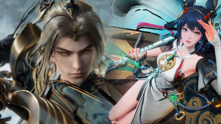 Suara pertemuan dalam game Li Xin dengan skin lain dari seri Mo Ran Jiang Hu