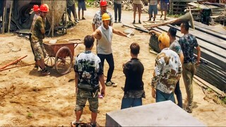 The Mafia Unaware That the Construction Worker They Are Facing is a Free Fist Fight Master