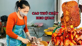 CẬN CẢNH NHỮNG PHA CHẶT HEO QUAY “ CỰC CHẤT “ VỢ CAO THỦ KIM MAI NGÀY ĐẶC BIỆT #HiepVlog