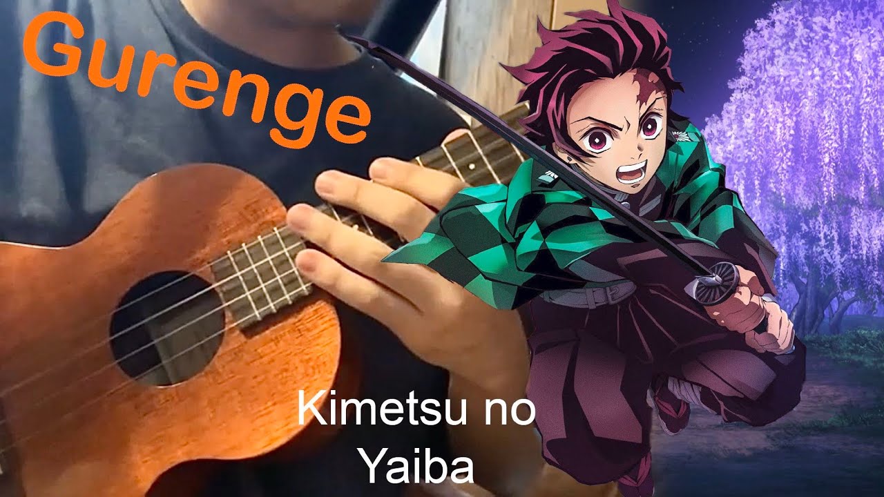 Demon Slayer OP 1 - Gurenge (Kimetsu no Yaiba) - Guitar tutorial (TAB) 