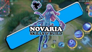 NEW HERO NOVARIA !!!, SEMUA SKILLNYA BISA OPEN MAP !!!