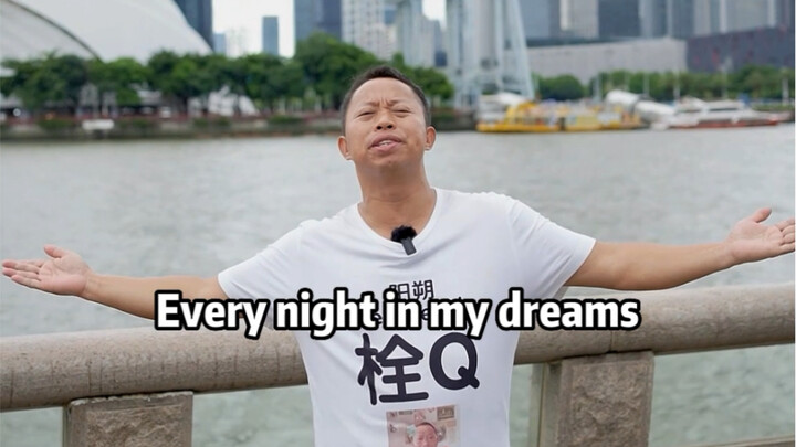 Cantonese version of the Titanic theme song, “My Heart Will Go On”