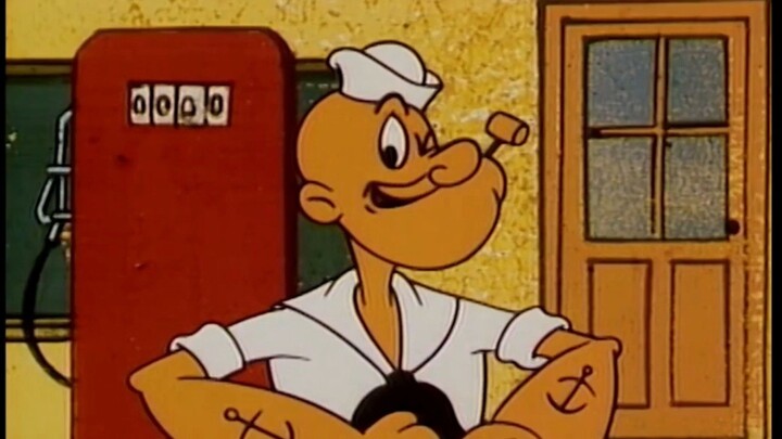 Classic Popeye - Popeye's Service Station