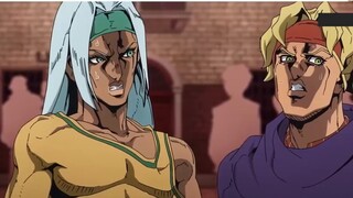 【氿氿ayumiko】Watching JOJO Golden Wind Episode 23 "I was already excited, he touched the place I dare 