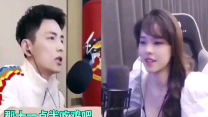 智勋邀沫子11点半吃鸡，沫子直言半小时吃不到