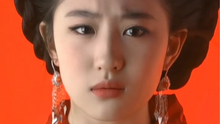 Pada usia 17 tahun, Liu Yifei sudah memiliki tatapan penuh belas kasih terhadap semua makhluk