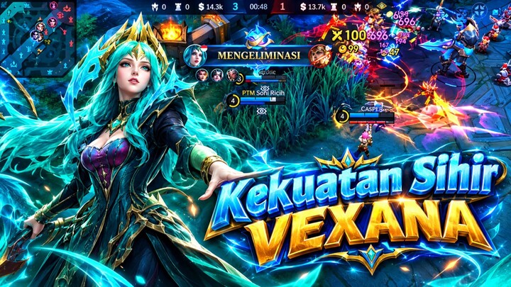 Vexana tukang summon bodyguard raksasa | MLBB MOBILE LEGEND