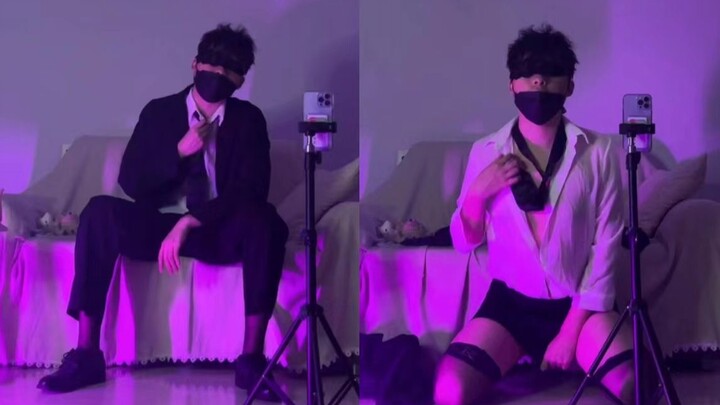 Real men wear black stockings under their dress pants!