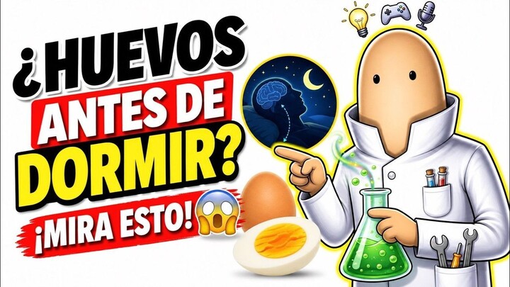 ¿COMER HUEVOS ANTES DE DORMIR? Lo Que REALMENTE Le Pasa a Tu Cuerpo