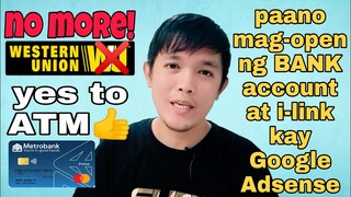 PAANO MAG OPEN NG BANK ACCOUNT FOR YOUTUBE SWELDO | HOW TO OPEN A BANK ACCOUNT FOR YOUTUBE SALARY