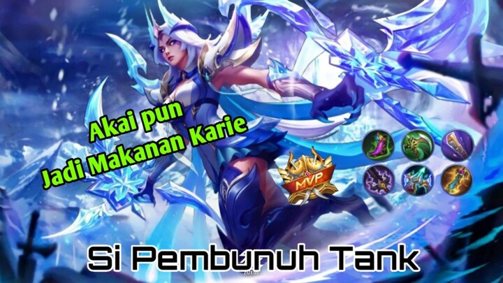 Tank pun jadi lunak di hadapan Karrie | MLBB MOBILE LEGEND