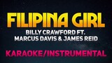 Filipina Girl - Billy Crawford ft. Marcus Davis & James Reid (Karaoke/Instrumental)