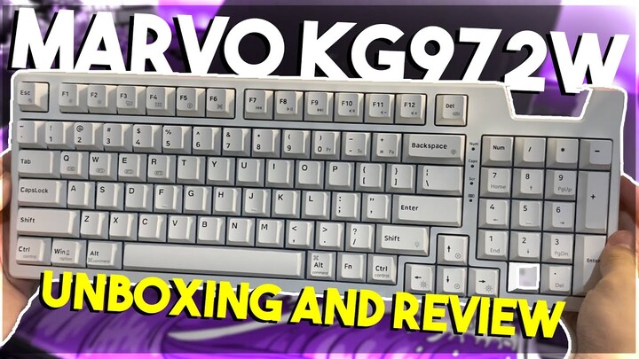 MARVO KG972W | The Best Budget Gasket Mount Keyboards in 2022!