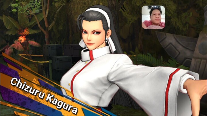 chizuru kagura vs greg hard mode the king of pahiter all star game play