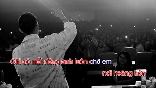 Phía Sau Em - Kay Trần | Karaoke Solo Ver