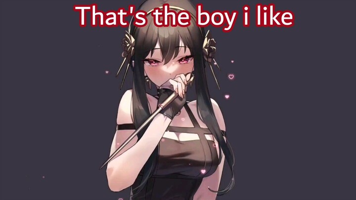 The boy i like is gone in my heart