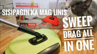 SWEEP DRAG | CHEAP VACUUM style na PANG HIGOP NG BALAHIBO NG ASO AT PUSA