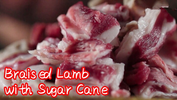 Braised Lamb with Sugar Cane