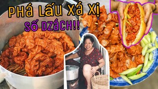 Đỉnh cao HÀNG PHÁ LẤU XÁ XỊ "ĐỘC NHẤT VÔ NHỊ" có thâm niên hơn 20 năm ở Sài Gòn