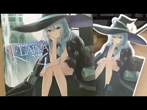 Unboxing and review Hành trình của Elaina Tập 4