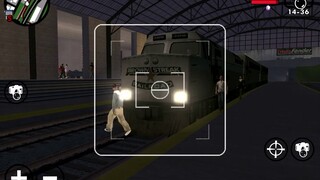 *TRESSPASSER HIT BY TRAIN* Brown Streak train leaves San Fierro for Los Santos