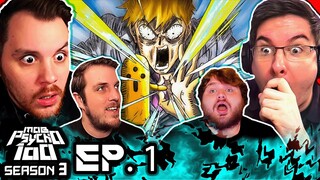 Mob Psycho 100 Season 3 Episode 1 Group REACTION | Future Career Paths