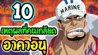 วันพีช  10 เหตุผลที่คนเกลียด อาคาอินุ ll OverReview