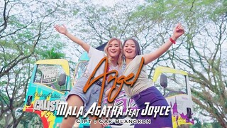 ANGEL | nggantengmu editan - MALA AGATHA Feat JOYCE goyang mletre asekk(Official Music Video)