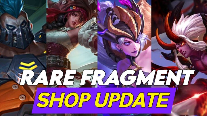 RARE FRAGMENT SHOP UPDATE - MLBB