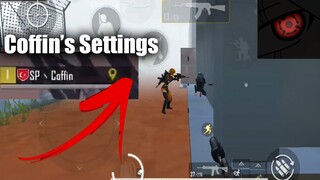 I just Copied Coffin's Settings/Sensitivity With 8 Finger Customization | PUBG MOBILE