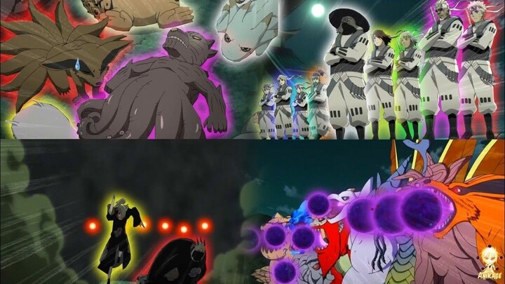 Full Semua Jinchuriki Bersatu Menggagalkan Kebangkitan Monster Juubi Dari Rencana Akatusk