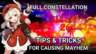 FULL Constellation Klee??? Tips & Tricks for Our Favorite Arsonist! Maximize Explosive Spark Damage!