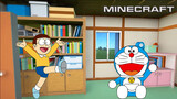 [Minecraft] Dùng 120 tiếng tái hiện lại nhà của Nobita trong game!