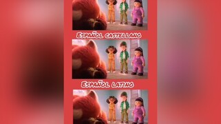castellanovslatino españolvslatino doblajelatino doblajecastellano turningred redmovie turningreddisney