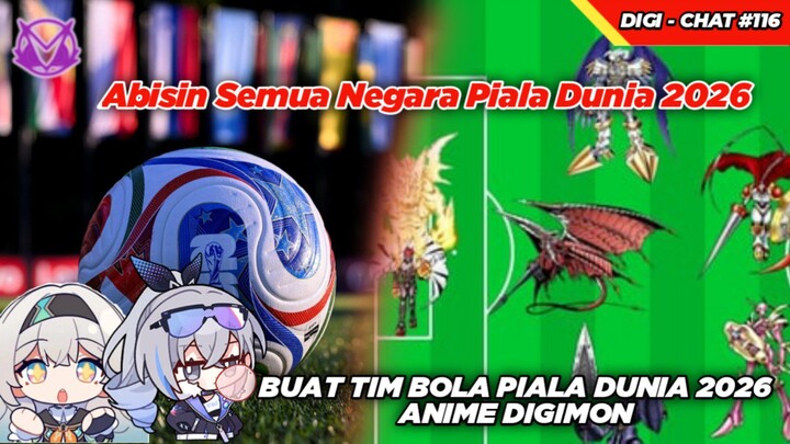 Wuih Edan! Para Digimon Siap Libas Semua Negara Tim World Cup 2026 Anime Digimon Indonesia