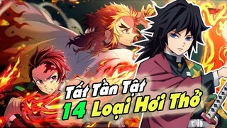 Tất Tần Tật về 14 Loại Hơi Thở trong Kimetsu No Yaiba | Diệt Quỷ Cứu Nhân | Demon Slayer