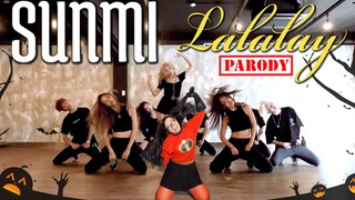 【Ky】Những động tác màn hình xanh vui nhộn, điệu nhảy Halloween siêu phấn khích của Sunmi-LALALAY!!!