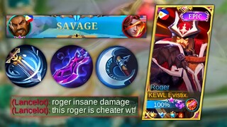 THIS CRITICAL BUILD CAN BRING ROGER BACK TO THE META | ROGER 1V5 | MLBB