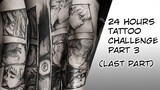 24 Hours Tattoo Challenge | Hunter X Hunter Part 3