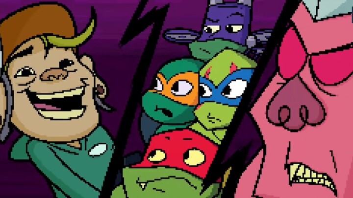 {Nickelondeon} Dimensional Quest SpongeBob SquarePants x The Noisy Family x Ninja Turtles Super East