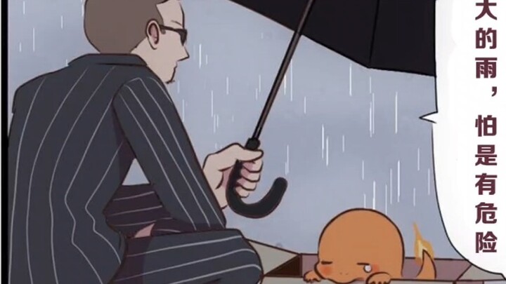 I picked up a Charmander, I didn't expect it to be so clingy [Pokémon]