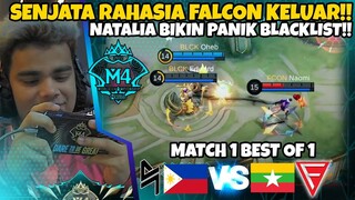 1 NATALIA BIKIN BLACLIST KOCAR KACIR!! SENJATA RAHASIA MYANMAR MEMBUAHKAN HASIL!! PH VS MYANMAR BO 1