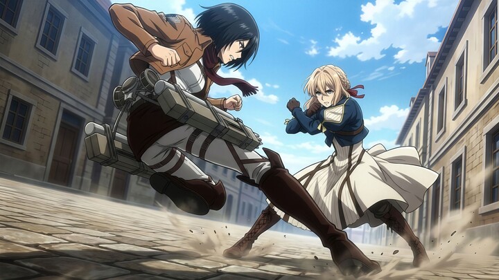 Keturunan Ackermann × Boneka Catatan: Pertarungan Sihir Bertalenta Tinggi!