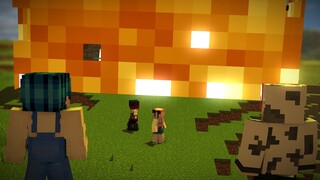 NHÀ CỦA YOUTUBER MINECRAFT BỊ CHÁY - YOUTUBER MINECRAFT'S HOUSE IS FIRE - GAME TÔI YÊU