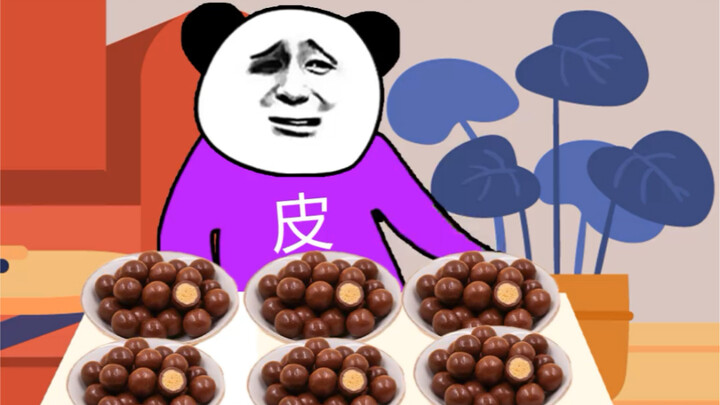 When I was little, I ate 10 boxes of Maltesers—hilarious, I could never finish them.