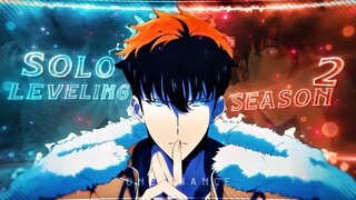 Solo Leveling Season 2🥶🔥 - One Chance [Edit/AMV] 4K!